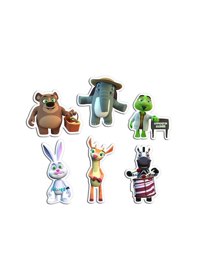 Trt Çocuk Tavşan Momo Baby Puzzle