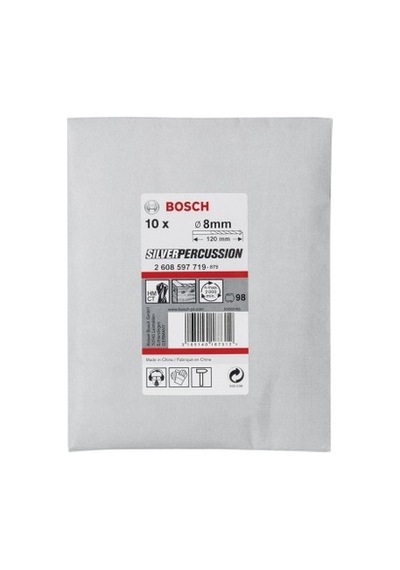 8 X 120 Mm Beton Matkap Ucu, 10'lu Ekonomik Paket