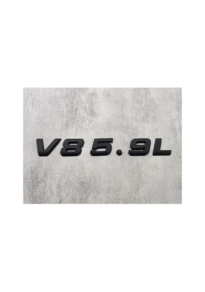Vtr V8 5.9 L Piano Black Bagaj Yazısı Mercedes Cls