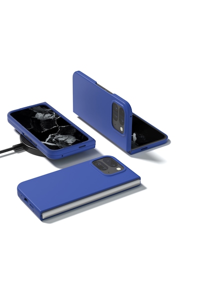 Google Pixel 9 Pro Fold İçin Mat Yüzey Sert Plastik Kılıf-al8848