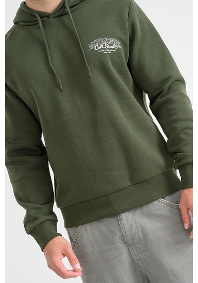 Jack & Jones Erkek Sweat 12278606 Koyu Yeşil Koyu Yeşil