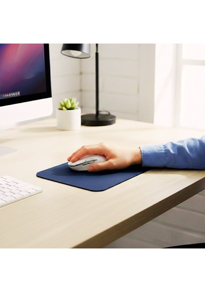 230x170x3 Mm Mouse Pad Kaymaz Non-slip Taban Pürüzsüz Bez Yüzey Mavi