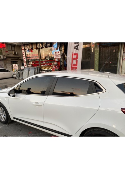 Renault Clio 5 Hb Cam Çerçevesi Krom 12 Prç 2019 Snr