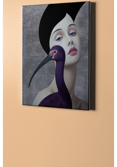 Webstyle Sayılarla Boyama Seti Kasnaklı Mor Güzelleri 40 X 50 Cm