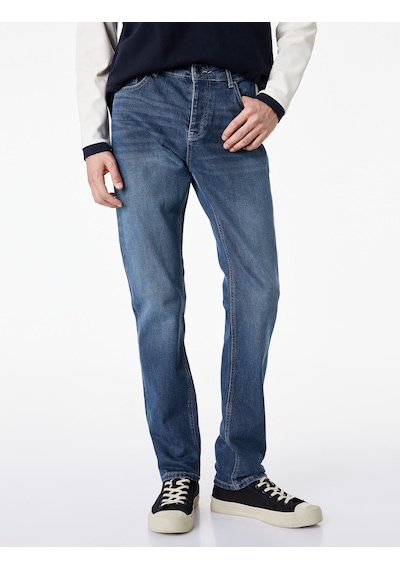 Koton Normal Bel Cepli Pamuklu Slim Fit Jean Pantolon - Brad Jean İndigo Stone 6sam40244nd İndigo - Taş Koton Normal Bel Cepli Pamuklu Slim Fit Jean Pantolon - Brad Jean İndigo Stone 6sam40244nd İndigo - Taş