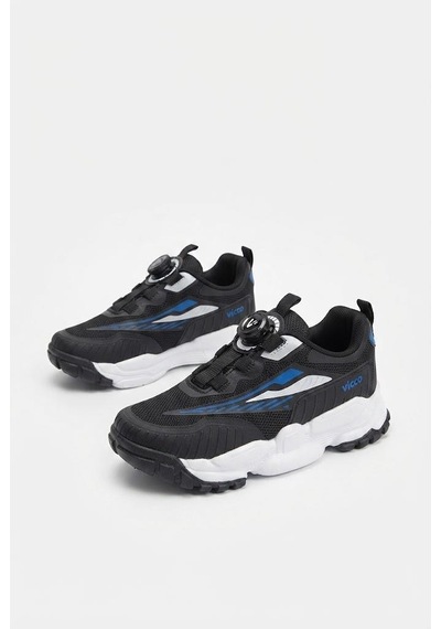 Vicco Tora Siyah Anatomik Akıllı Bağcıklı Sneaker Erkek Çocuk Ayakkabı 346.f26k.137