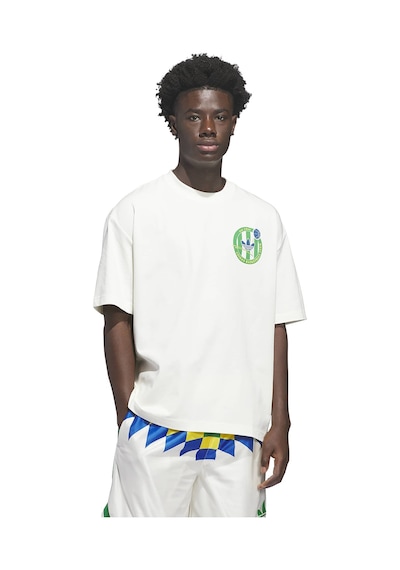 Adidas Originals Crest Unisex Beyaz Günlük Stil T-shirt Kd3615