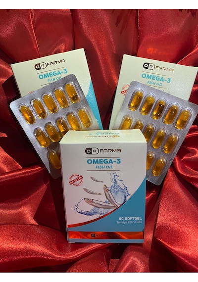 Orfarma Omega 3 Takviye Edici Gıda 60 Kapsül