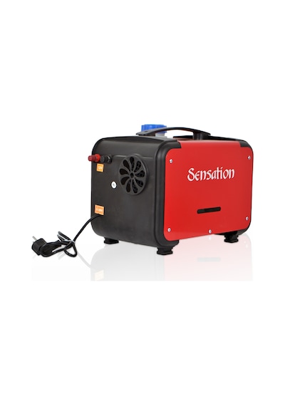 Sensation 5 KW Webasto Muadili Taşınabilir Dizel Isıtıcı (12V-220V) Kırmızı