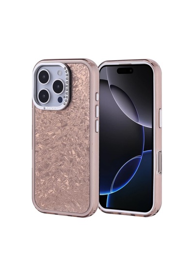 Apple iPhone 16 Pro İle Uyumlu Kılıf Gold Kapi Kapak Taşlı Apple iPhone 16 Pro İle Uyumlu, Gold Sku: Zeusb0fdqtnkdz