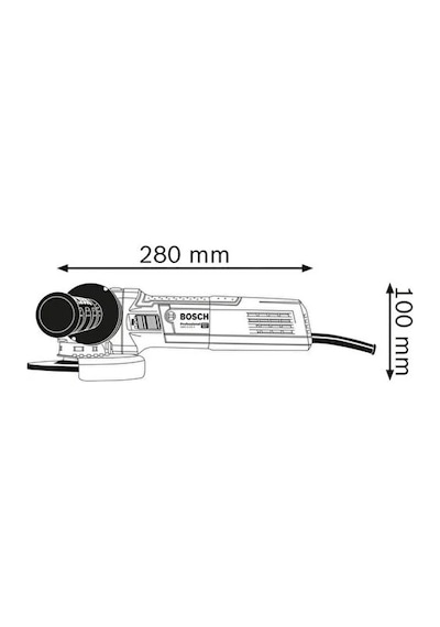 Bosch Gwx 9 115 S X-Lock Özellikli Devir Ayarlı Avuç Taşlama 900 Watt - 06017B1000