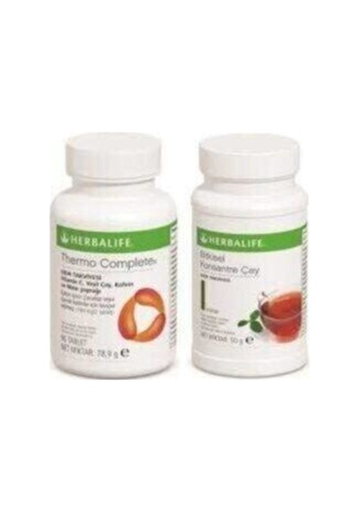 Herbalife Bitkisel Konsantre 50 Gr Çay + Thermo Complete 90 Tablet