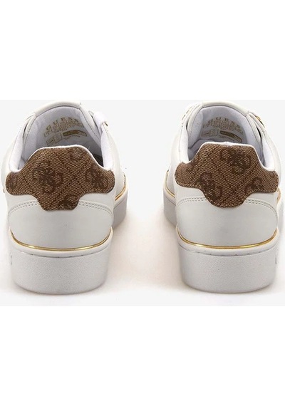 Guess Britz Kadın Sneaker Flfbtzele12 Beyaz