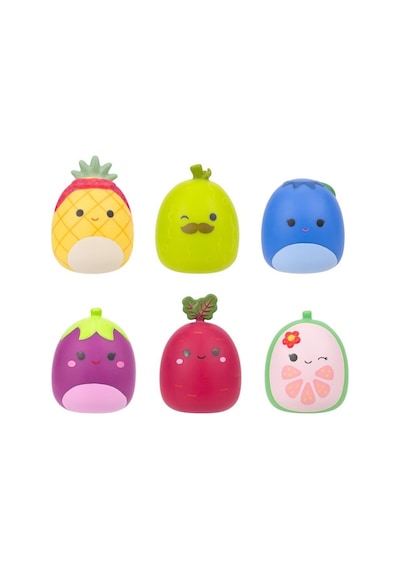 Squishmallows Squooshems 1 Adet - 6.5 Cm Sürpriz Yumuşacık Koleksiyon Oyuncağı Seri 12 Çok Renkli