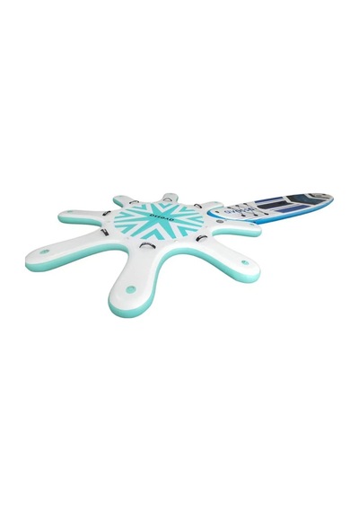 Delux Serisi Yoga Dock Yoga Adası 305 305 Cm Kamp Fitness Deniz Çok Renkli