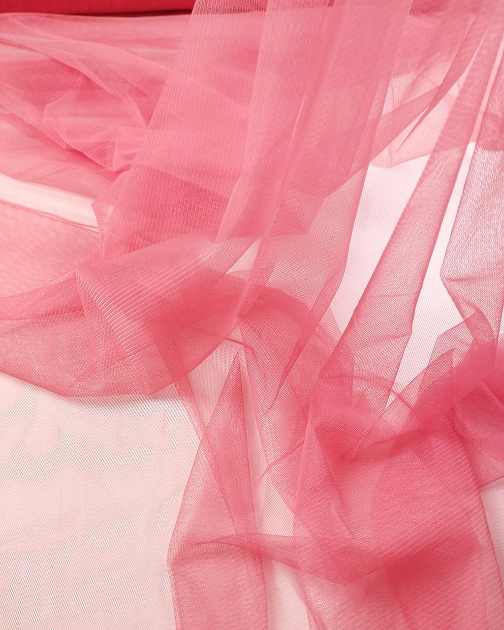 Esnek Tül Pembe Renkteen: 150 Cm-2349 Renkli