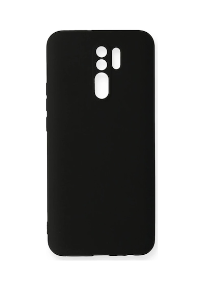 Xiaomi Redmi 9 Kılıf Nano İçi Kadife Silikon - Siyah 0.2M-Çok Renkli