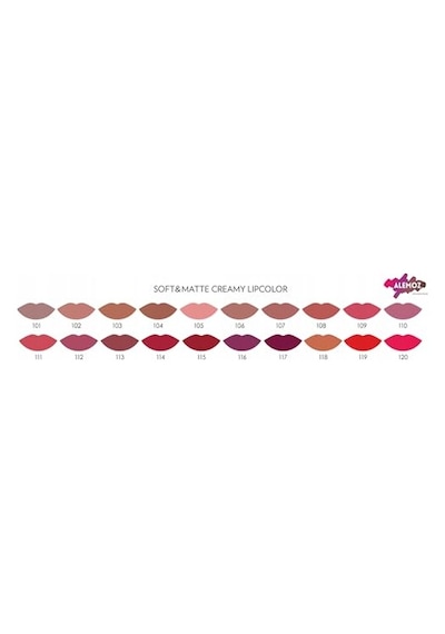 Rose Soft Matte Creamy Lipcolor Ruj No 104 Genel
