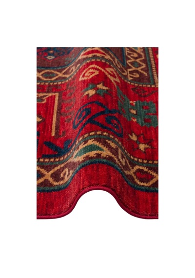 Hoom Rugs Cadis Kdm 04 Red Vintage El Emeği Yüksek Kara Tezgah Halısı Kırmızı