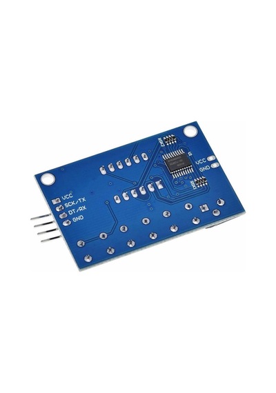 Hx711 Gösterge Modülü Elektronik Tartı 5/10 Kg Ağırlık Sensör Hassas Ölçüm Dijital Ekran Load Cell