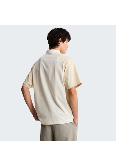 The North Face U Relaxed Rugby Polo Ss Tee Unisex Tişört Nf0a8gavjn51 Beyaz