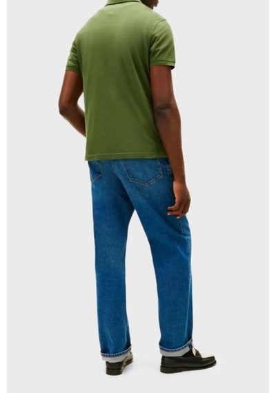 Tommy Hilfiger Erkek Polo Yaka T Shirt Mw0mw17770 L01 Yeşil Yeşil