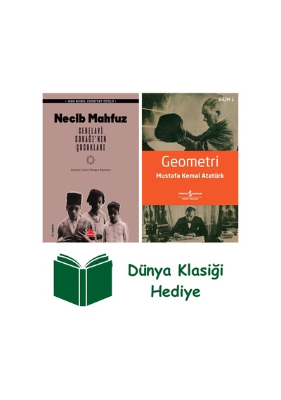 Cebelavi Sokağı Nın Çocukları + Geometri + Dünya Klasiği Hediye