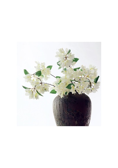 Yapay Çiçek Begonvil Çiçeği Beyaz 80Cm Tek Dal Bodrum Çiçeği Sar Yapay Çiçek Begonvil Çiçeği Beyaz 80Cm Tek Dal Bodrum Çiçeği Sar