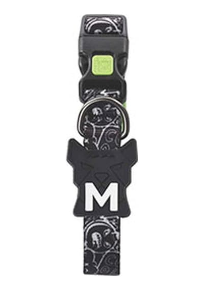 M-pets Urban Style Freestyle Köpek Boyun Tasması Siyaz Beyaz Small 22,9x35,6 Cm 244-58060.02 Çok Renkli