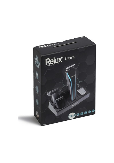 Relux RPG 6500 Groom 12 In 1 Yıkanabilir Başlıklı Erkek Bakım Kiti