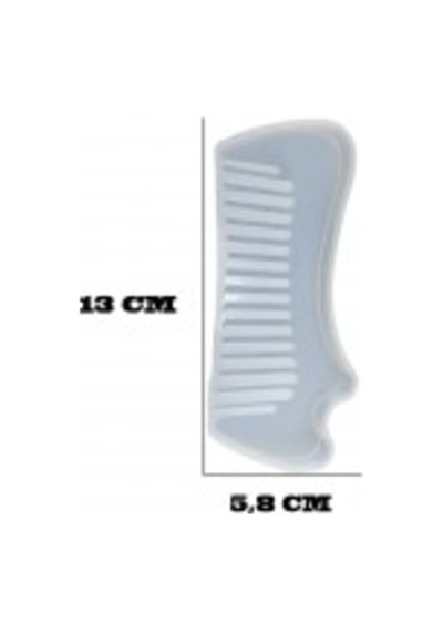 Epoksi Silikon Saplı Ayna Kalıp Kare 16.5x9.5 Cm Şeffaf