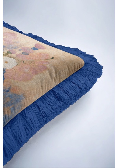 Çiçek Vintage Floral Saçaklı Yastık Kılıfı-sanatsal Bahçe Bej Mavi Lacivert Püsküllü Kırlent Kılıfı Uzak Rota Nova Çiçek Vintage Floral Saçaklı Yastık Kılıfı-sanatsal Bahçe Bej Mavi Lacivert Püsküllü Kırlent Kılıfı Uzak Rota Nova