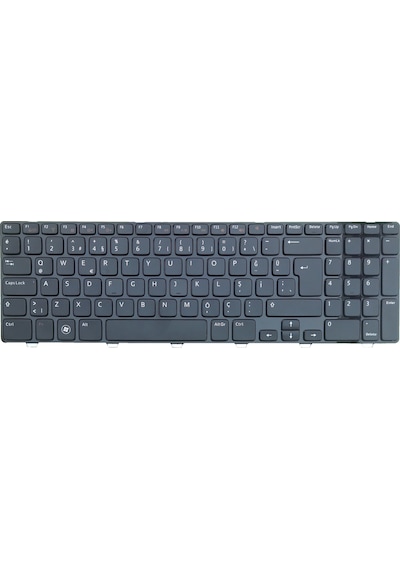Dell Uyumlu Inspiron N5110, 15R N5110, M5110 Klavye (Siyah)