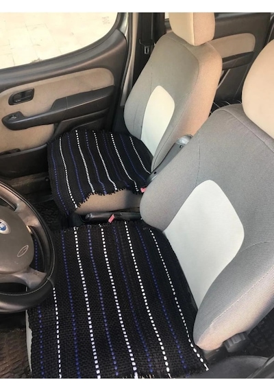 Terletmez Oto Kilim Ön Ve Arka 3 Lü Serme Set Oto Araç Koltuk Min