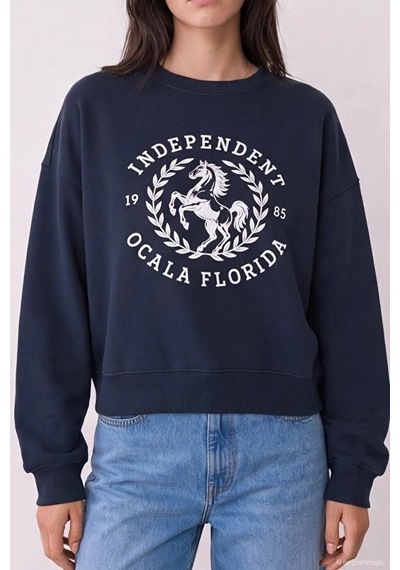 Quzu 27kswt02839 Lacivert Sweatshirt