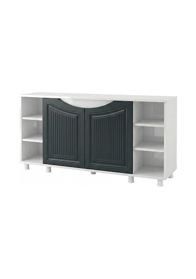 Kanki Pet 120 Cm Western 12040- Ant1 Mdf Akvaryum Beyaz Sehpa 120x40x69