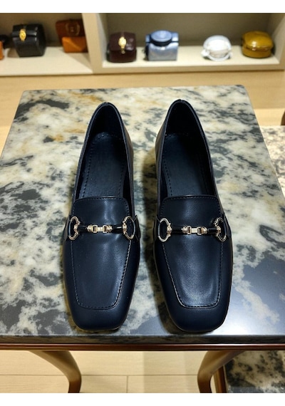 Aska Shoes Günlük Tokalı Babet 2025aska008 Siyah