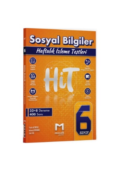 6. Sınıf Sosyal Bilgiler Hit 32 Deneme Mozaik Yayınları