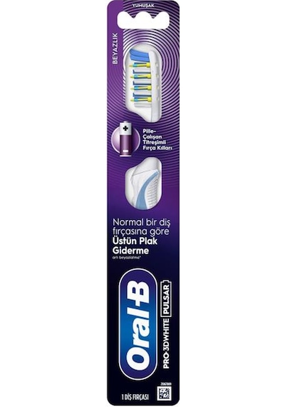 Oral-b Pro-3dwhite Pulsar Beyazlık Pilli Diş Fırçası