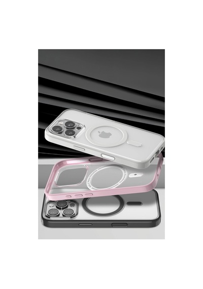 Venco Apple iPhone Uyumlu 16 Pro Max Joly Magsafe Kapak - Siyah İtdark46921
