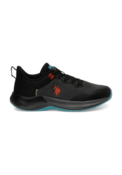 U.s. Polo Assn. Florın Wmn 4fx Siyah Kadın Sneaker 000000000101501781 Kırmızı - Siyah - Turkuaz