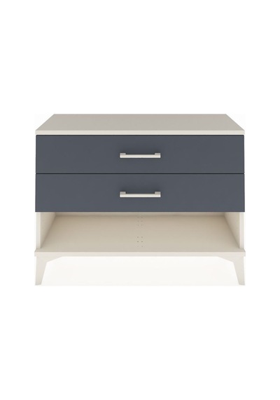 Arges Şifonyer 2 Çekmeceli 88x30x64 Aytaşı-antrasit Aytaşı