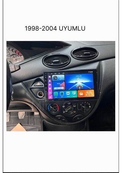 Snp Serisi Ford Focus 1 Mk1 Uyumlu 9" Multimedya Android Teyp 4-64 Gb + Kamera li 9"