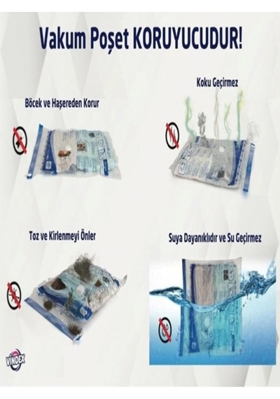 Plastik Vakumlu Poşet Jumbo Tekli 73 130 Cm 1 Parça Turuncu Plastik Turuncu Diğer