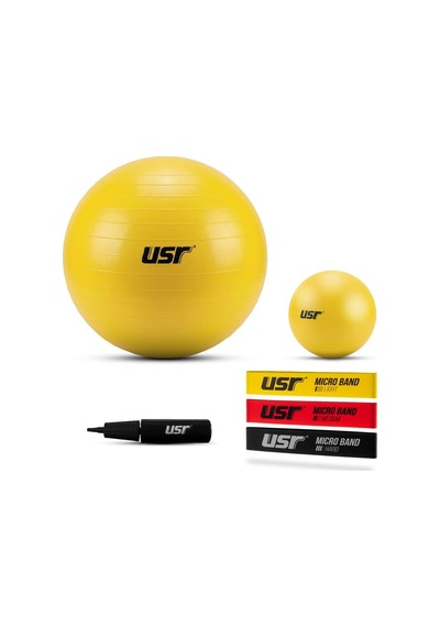 Usr 25+65 Cm Pilates Topu + Pompası + 3 Micro Bant