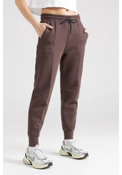 Nike Sportswear Tech Fleece Standart Fit Mid Rise Jogger Brown Kadın Eşofman Altı Kahverengi Kahverengi