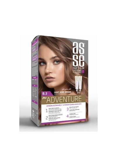 Asse Set Boya 8.3 Açık Dore Kumral (530343085)