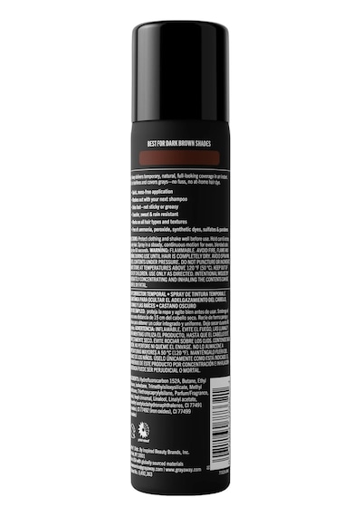 Gray Away Koyu Kahve Saçlar İçin Gri-beyaz Kapatıcı Sprey 70.8gr