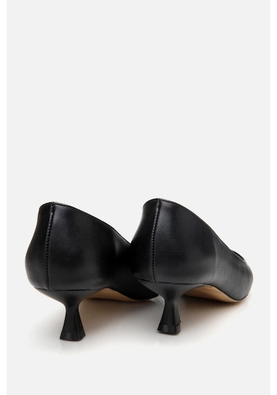 Yaya By Hotiç Yaya Kadın Siyah Kısa Topuklu Stiletto Siyah