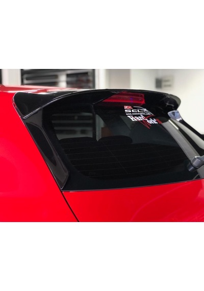 Seat Leon Spoiler Spoyler Yan Çıta Plastik Parlak Siyah
